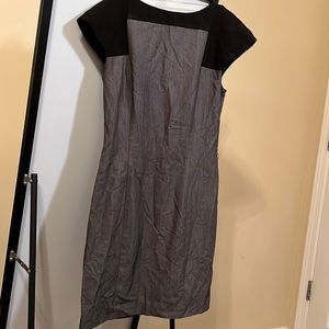 Bravado Ltd gray and black short business casual dress Small